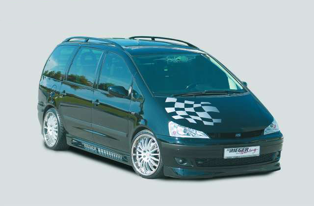 Faldones Seat Alhambra ≫ Tuning【 Rieger Oficial ®】