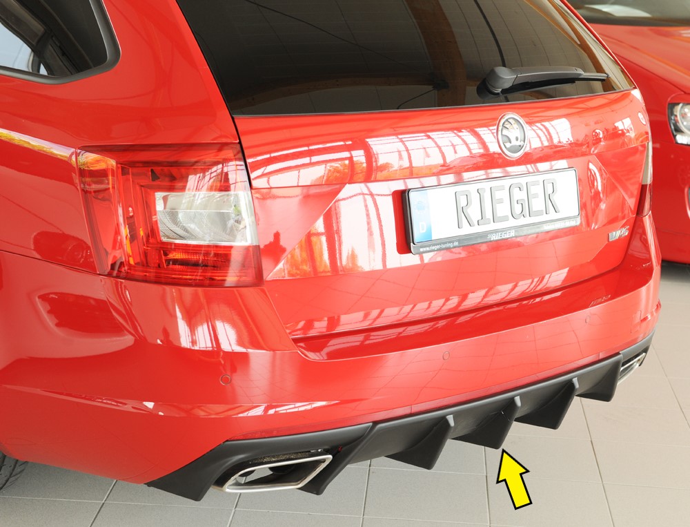 Difusor Trasero Skoda Octavia RS 5e ABS V2